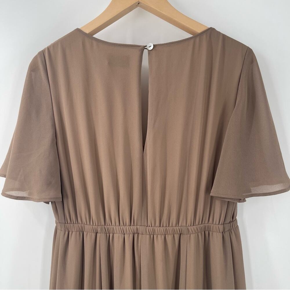 SHOW ME YOUR MUMU Dress Large Emily Maxi Empire Waist Wedding Bridal Formal NWT - Picture 7 of 15